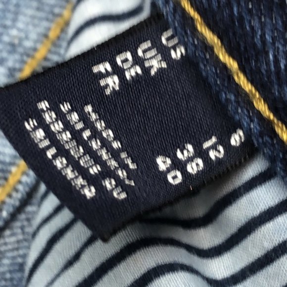 LIKE NEW LANDS END HIGH-RISE STRAIGHT JEANS 8/29x30 ⭐️ - Picture 7 of 12